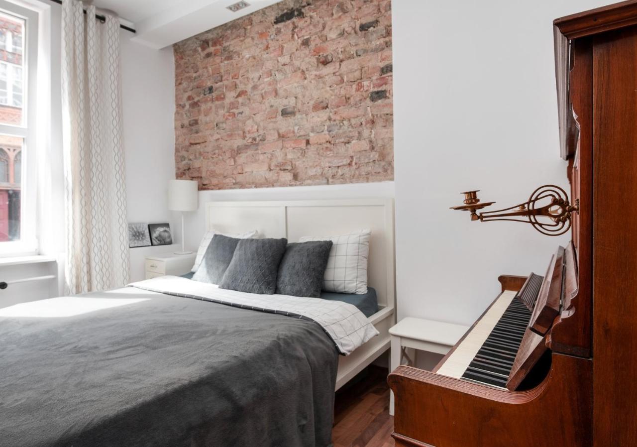 Piano Apartment W Sercu Starego Miasta Gdansk Dış mekan fotoğraf