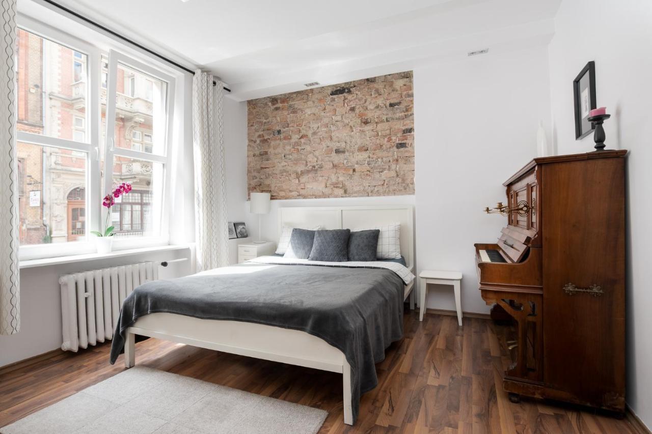 Piano Apartment W Sercu Starego Miasta Gdansk Dış mekan fotoğraf